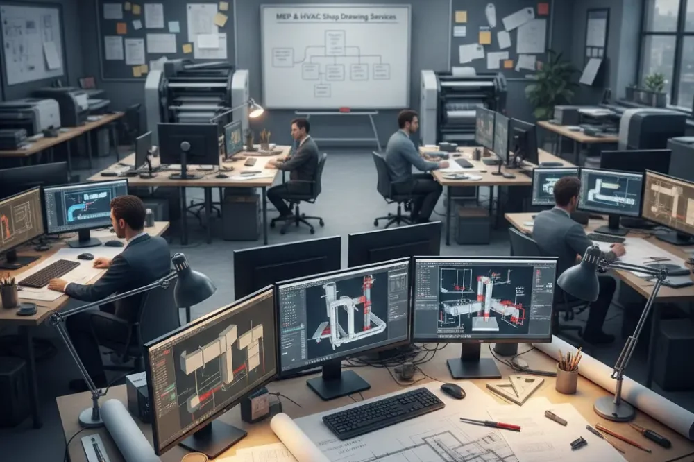 MEP & HVAC Shop Drawing Services