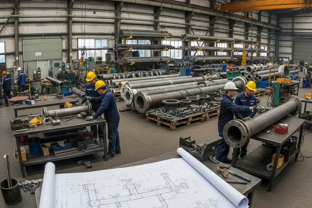 Pipe Spool Shop Drawing Services