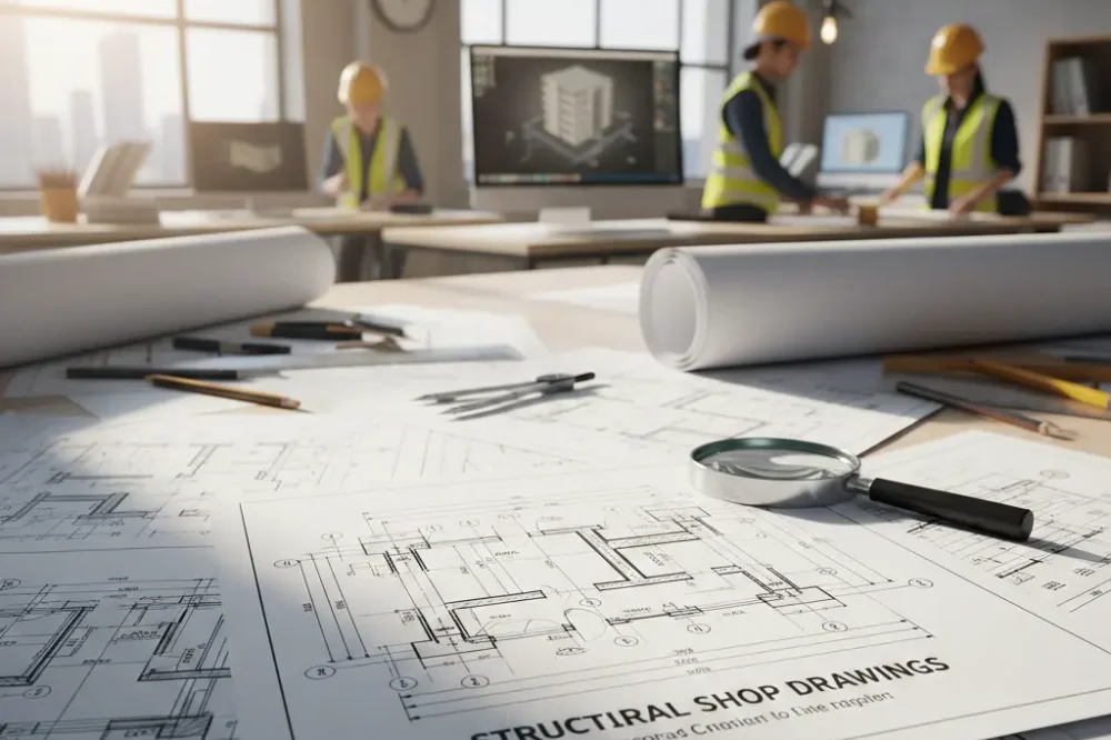 Structural shop drawings